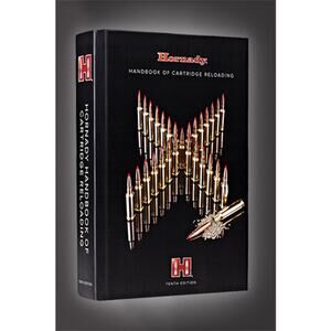 Hornady 10th Edition Handbook of Cartridge Reloading Reload Data Guide Book
